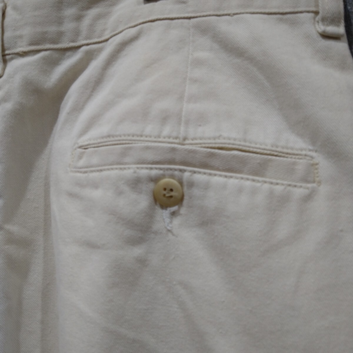 70s 80s ラルフローレン ツータック コットンパンツ W31 70s 80s ラルフローレン ツータック コットンパンツ W31