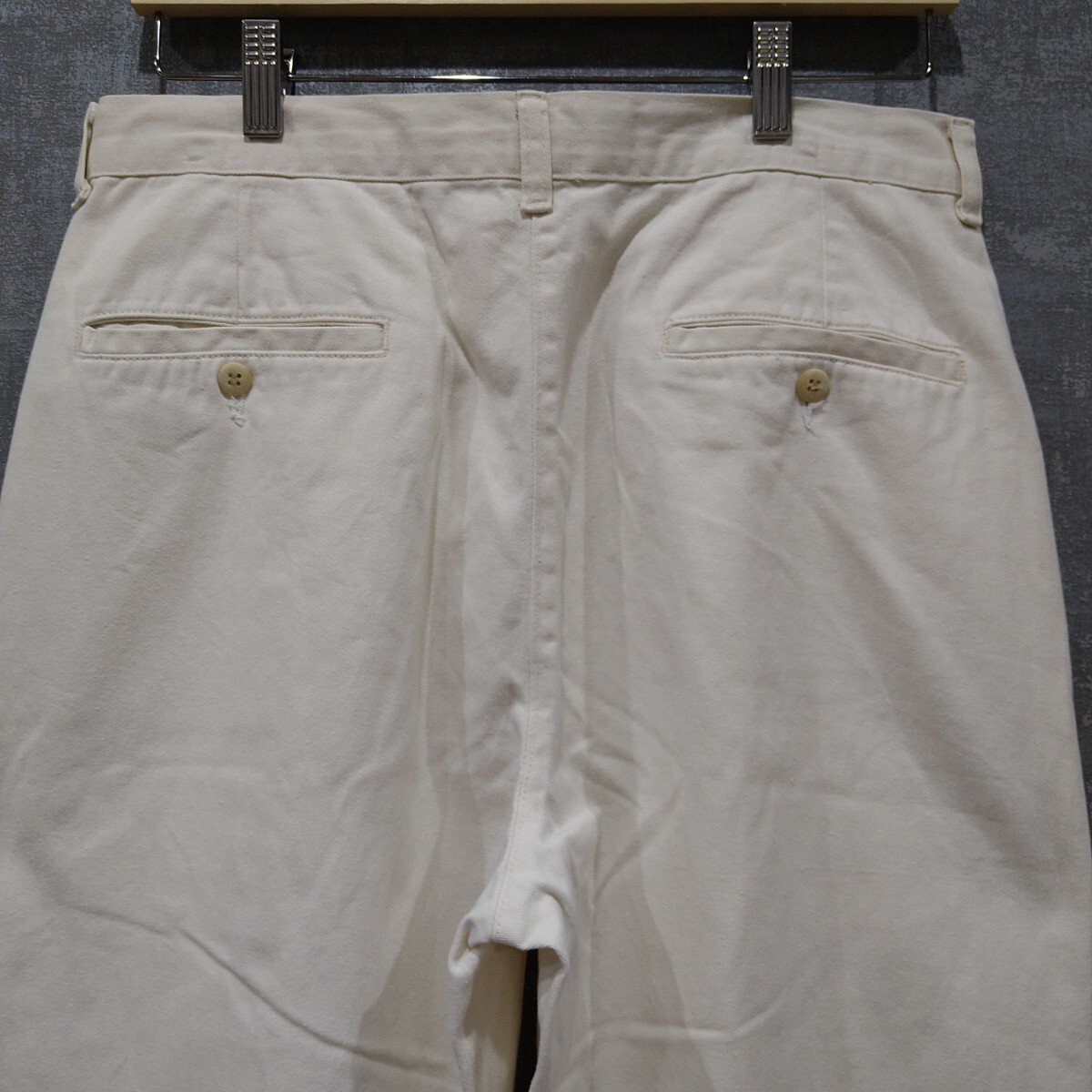 70s 80s ラルフローレン ツータック コットンパンツ W31 70s 80s ラルフローレン ツータック コットンパンツ W31