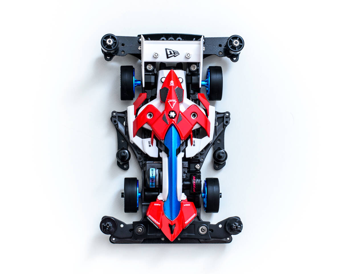 ミニ四駆完成品 マッハフレーム カスタム完成品・塗装済未走行 ミニ四駆完成品 マッハフレーム カスタム完成品・塗装済未走行