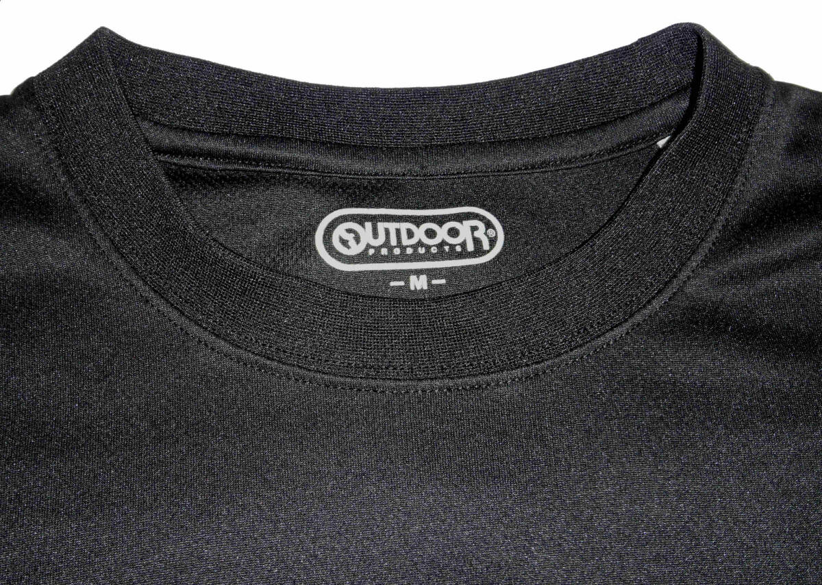 ●OUTDOOR PRODUCTS アウトドアプロダクツ / ロゴプリント・半袖Tシャツ・プラクティスシャツ・ブラック・サイズ:M / USED_画像4