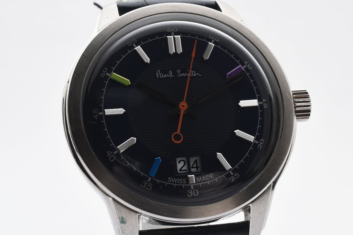ポールスミス デイト ラウンド YA30-S084270 クォーツ メンズ 腕時計 PaulSmith
