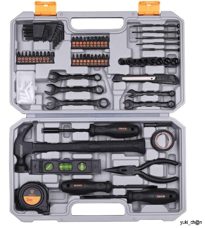 工具セット 148点組 ホームツールセット 家庭用 ツールセット 工具セット 148点組 ホームツールセット 家庭用 ツールセット
