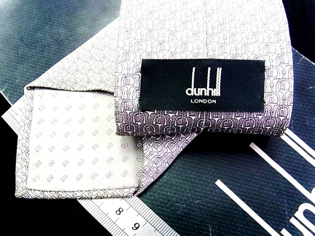 ◆SALE◆1555◆【ｄunhill】ダンヒル【総ｄロゴ】ネクタイ★