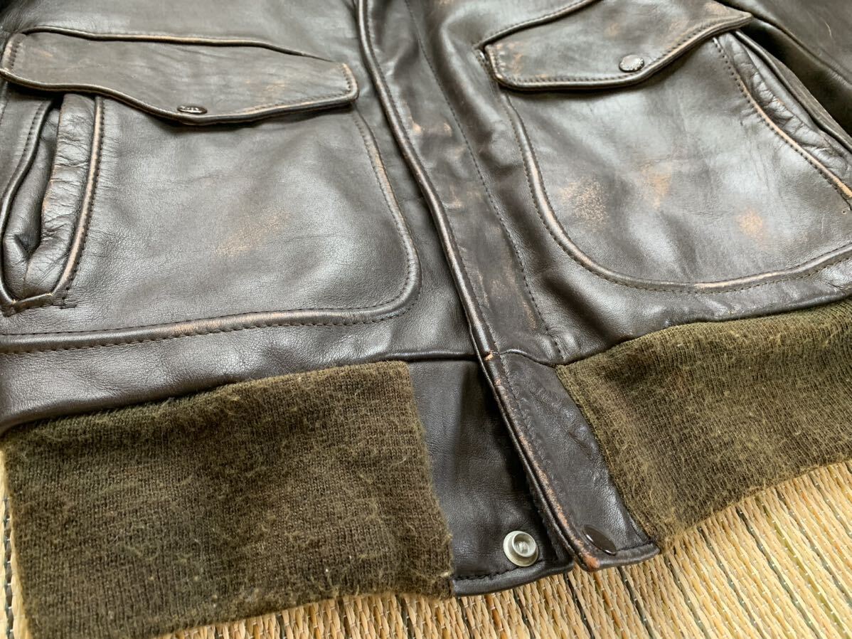 Schott フライトジャケット I S 674 M S 36 ショット 革ジャン Schott フライトジャケット I S 674 M S 36 ショット 革ジャン