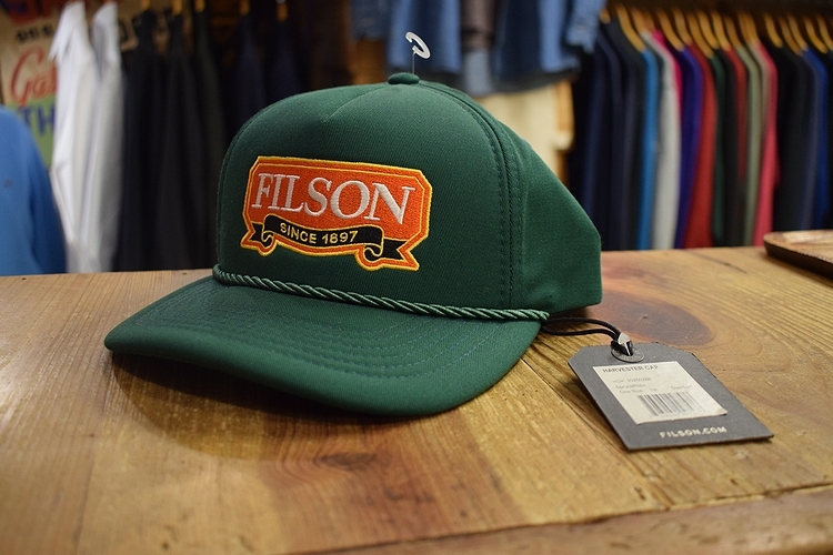 【再入荷】 デッドストックFILSONフィルソンHARVESTER CAPハーベスター 男性用