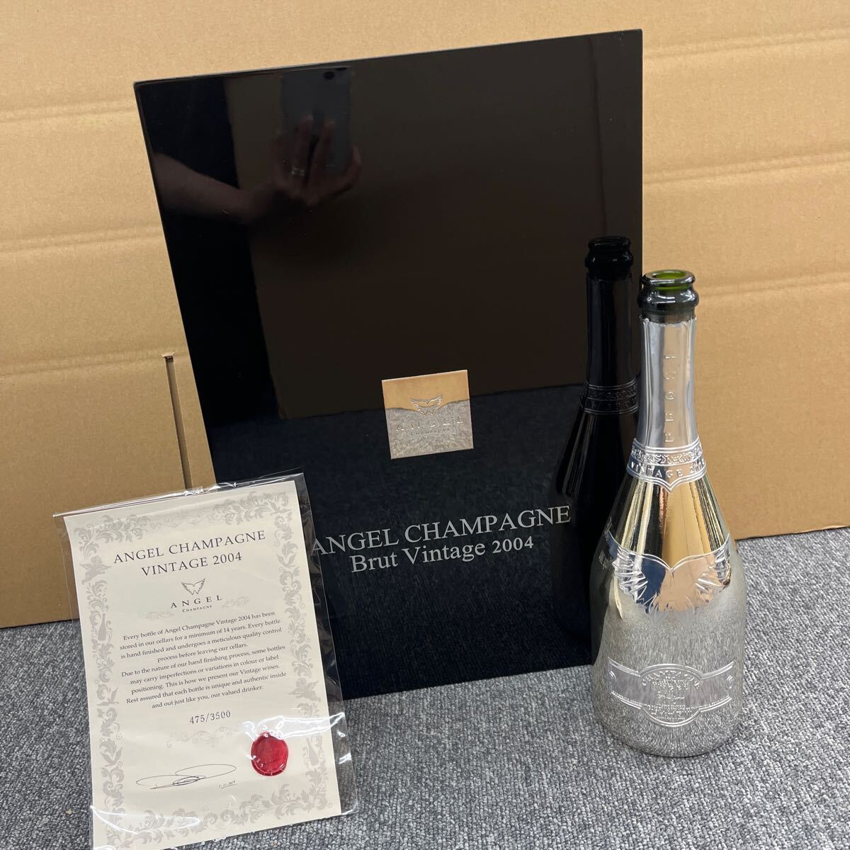 ANGEL VINTAGE 2004 BRUT エンジェル シルバー ヴィンテージ ANGEL VINTAGE 2004 BRUT エンジェル シルバー ヴィンテージ