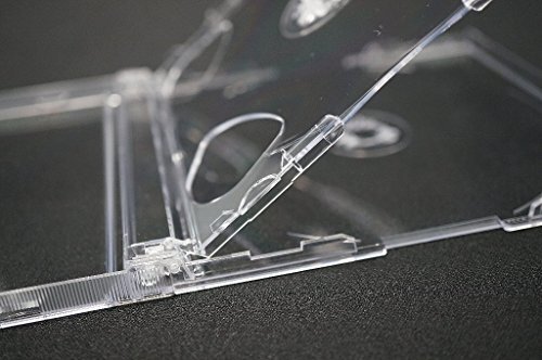 【10mm厚】ジュエルケース 3枚収納 クリア 【2個(gè)セット】