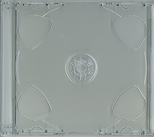 【10mm厚】ジュエルケース 3枚収納 クリア 【2個(gè)セット】