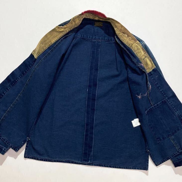 Kapital Kountry 藍染め デニムジャケット ビンテージ カバーオール 