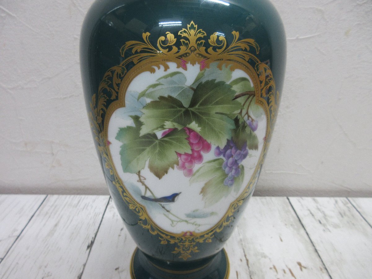 [珍] ノリタケスタジオコレクション 花瓶　置物　高20cm 希少品 Noritake ノリタケ スタジオコレクション 花瓶 花生 未使用品 共