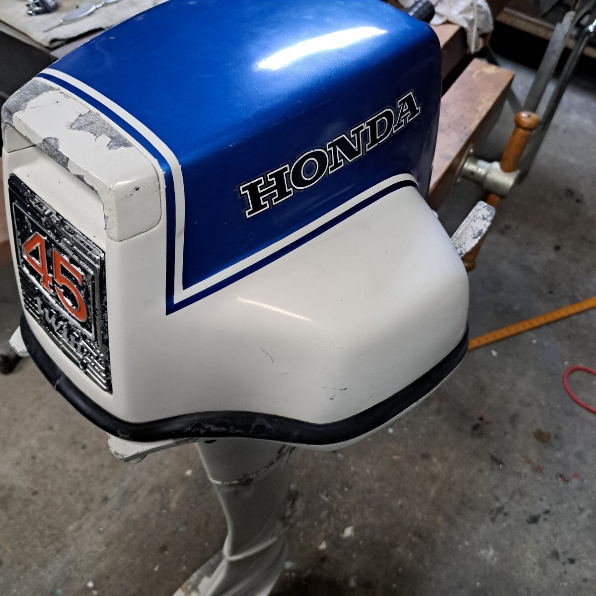 Yahoo!オークション - ホンダ 船外機 B45 TWIN 中古 レストア Yahoo!オークション - ホンダ 船外機 B45 TWIN 中古 レストア