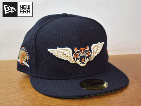 1円スタート!【未使用品】(7-1/2 - 59.6cm) NEW ERA 59FIFTY MLB DETROIT TIGERS タイガース サイドパッチ ニューエラ キャップ 帽子 K629