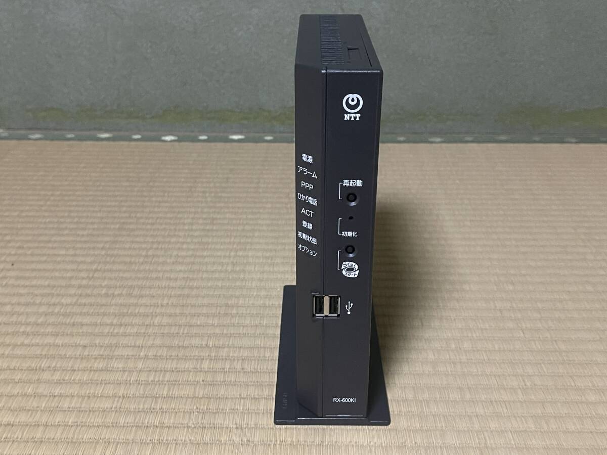 NTT RX-600KI ホームゲートウェイ ひかり電話ルータ ジャンク品