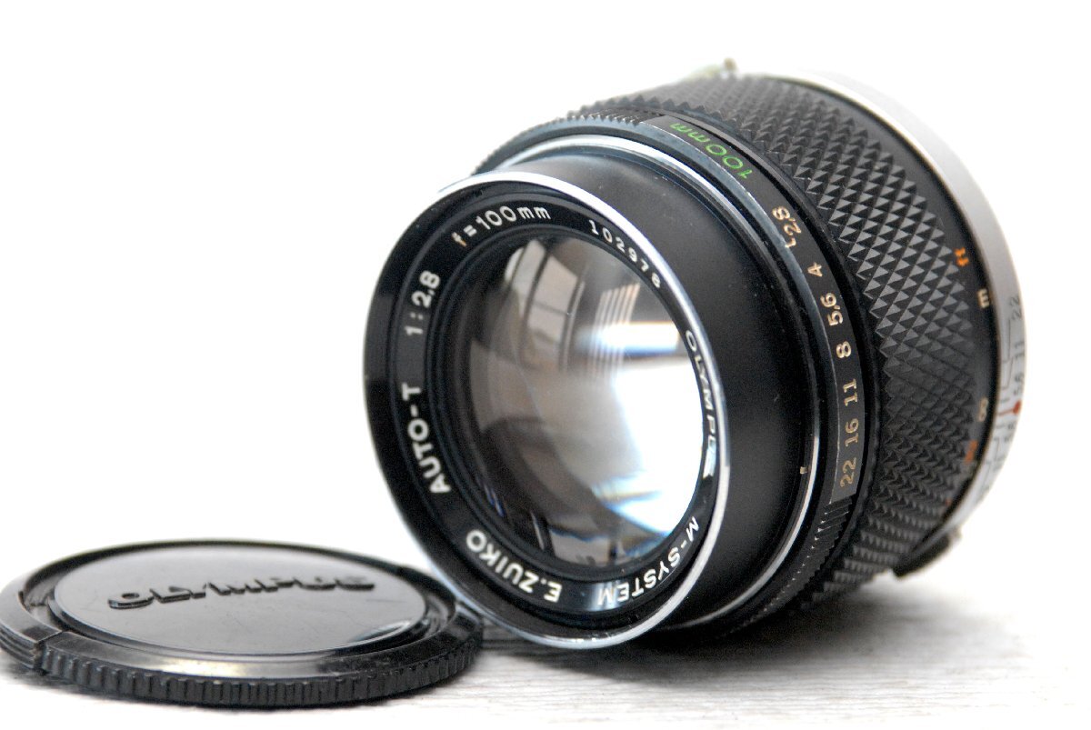 OLYMPUS オリンパス 純正 M-SYSTEM E.ZUIKO 100mm 単焦点レンズ1:2.8 超希少・作動品