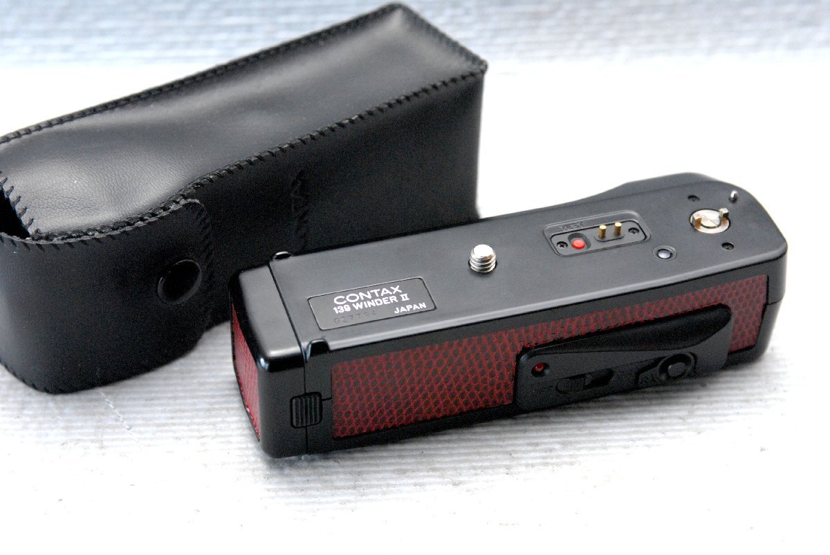 （綺麗）CONTAX コンタックス純正 高級一眼レフカメラ139専用 高級ワインダー 139 WINDER 希少な作動品