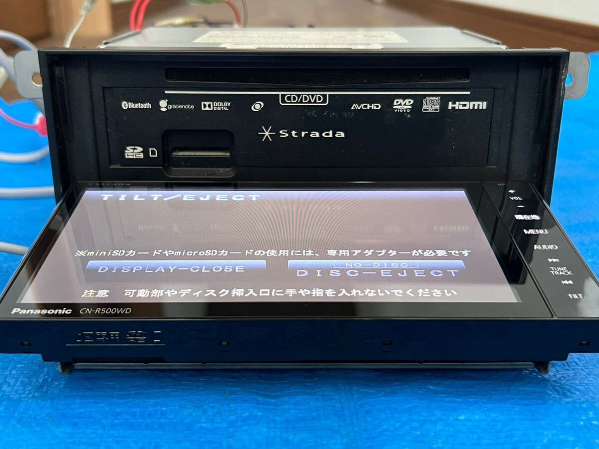 Panasonic 音の匠 ストラーダ CN-R500WD 地デジフルセグ TV/DVD Panasonic 音の匠 ストラーダ CN-R500WD 地デジフルセグ TV/DVD