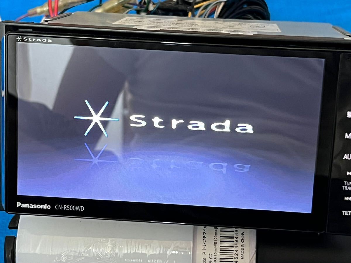 Panasonic 音の匠 ストラーダ CN-R500WD 地デジフルセグ TV/DVD Panasonic 音の匠 ストラーダ CN-R500WD 地デジフルセグ TV/DVD