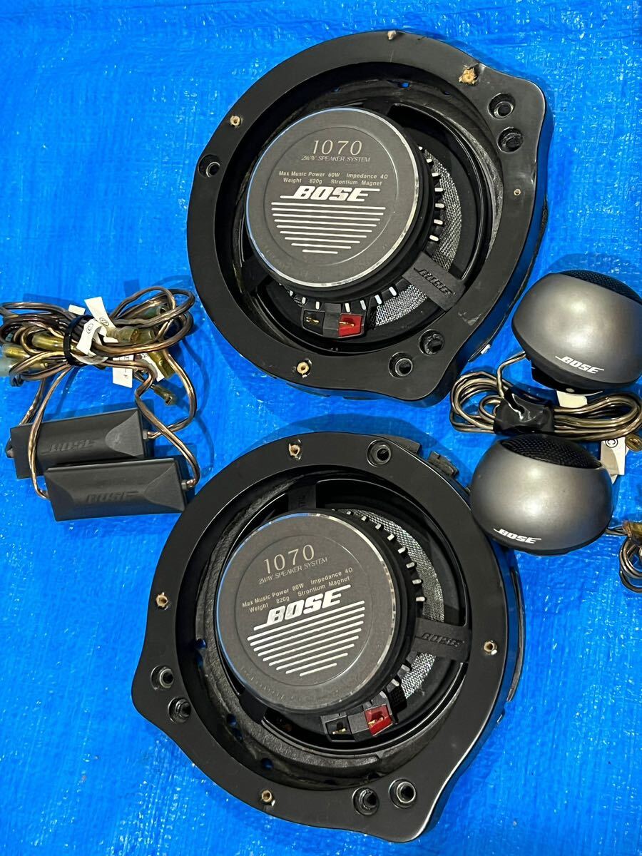 BOSE ボーズ 1070 カーオーディオ スピーカー ツイーター セット BOSE ボーズ 1070 カーオーディオ スピーカー ツイーター セット