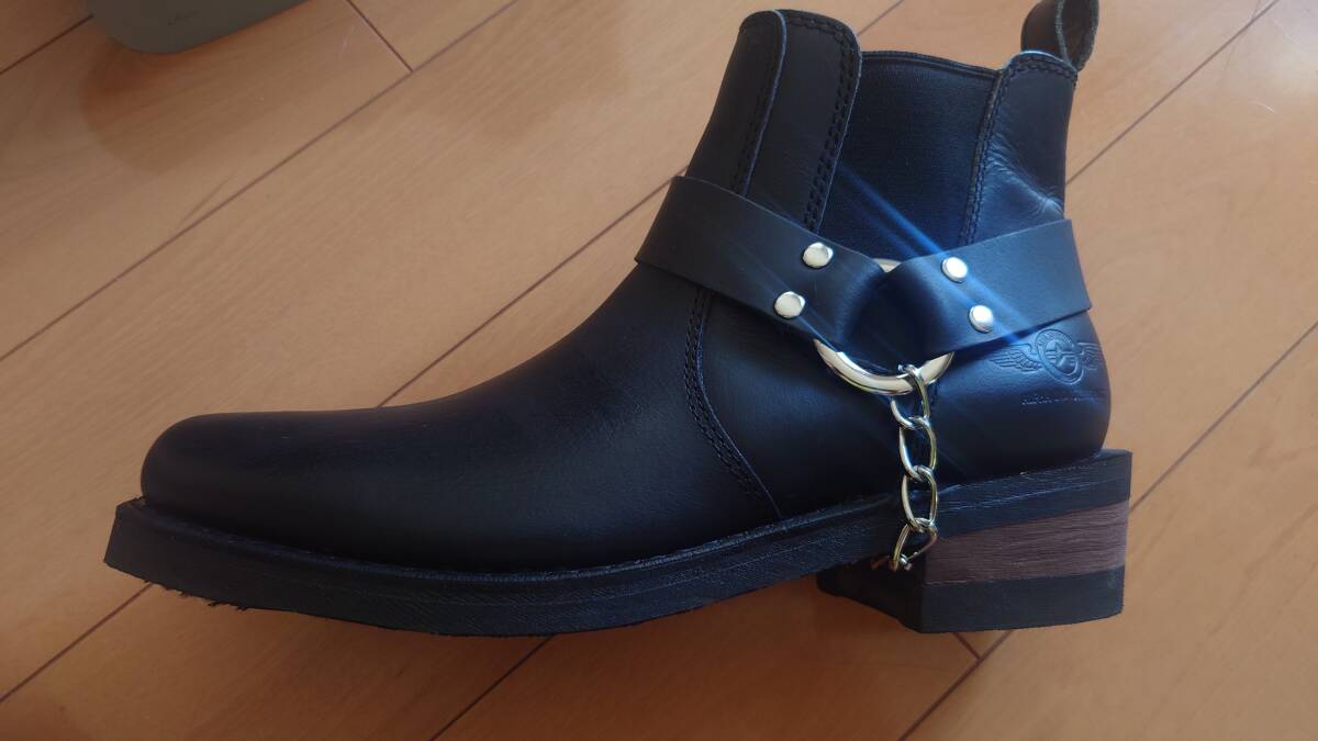 ALPHA INDUSTRIES アルファインダストリーズ AFB-20011 本革 ウエスタン ブーツ26cm