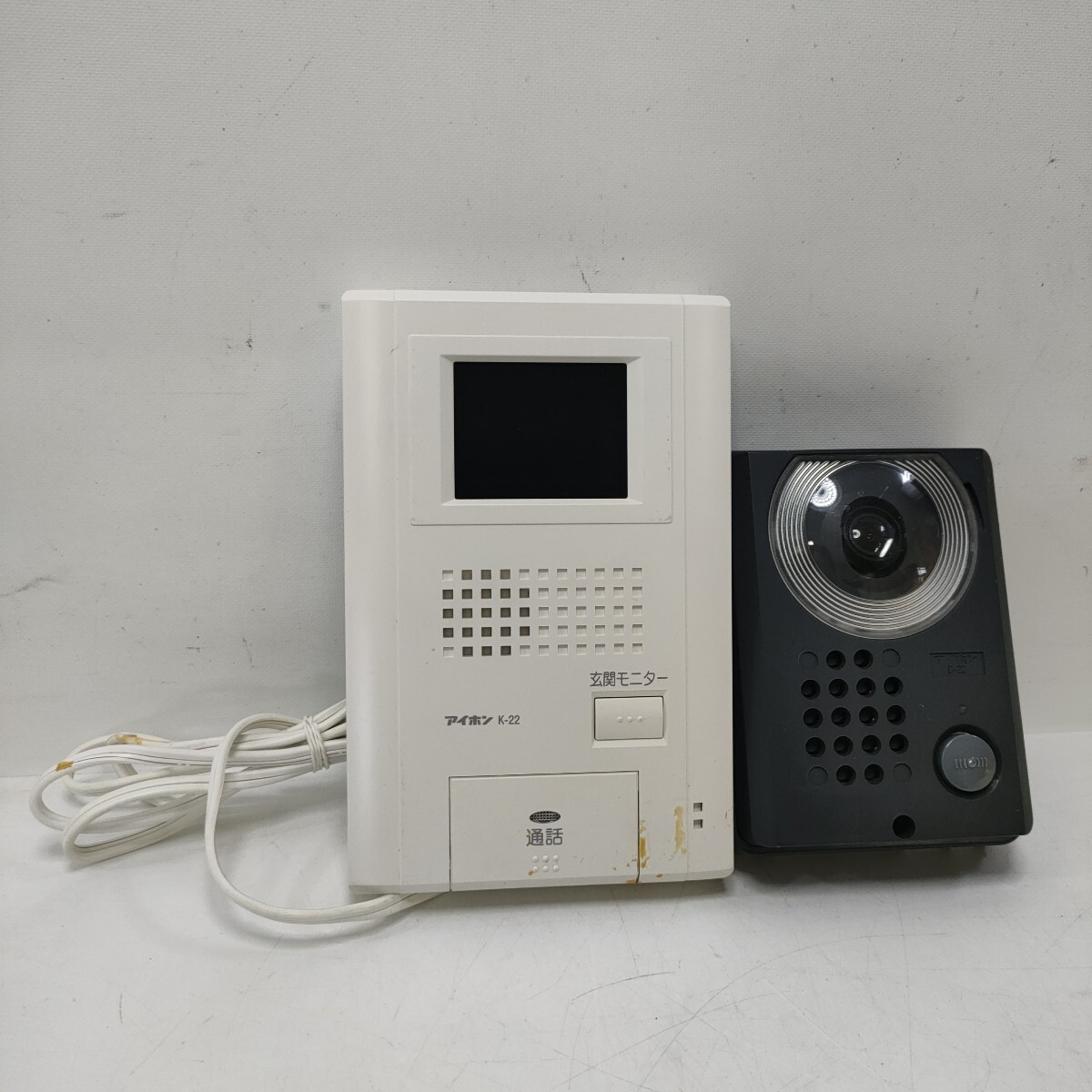 管理943 アイホン ドアホン インターホン モニター 親機 K-22 管理943 アイホン ドアホン インターホン モニター 親機 K-22