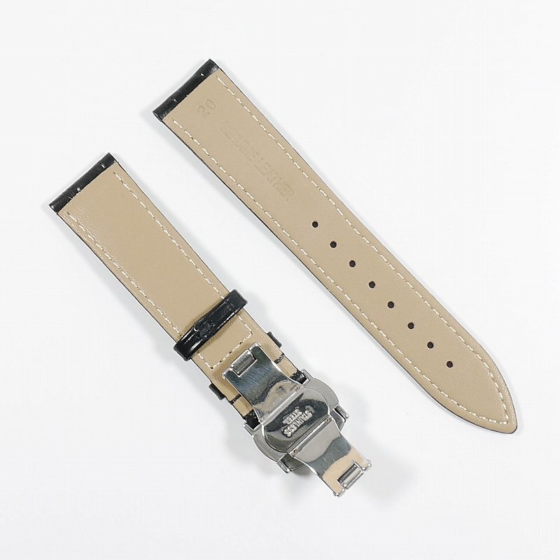 Swatch×OMEGA スウォッチ×オメガ 対応レザーベルト(クロコ型 Swatch×OMEGA スウォッチ×オメガ 対応レザーベルト(クロコ型