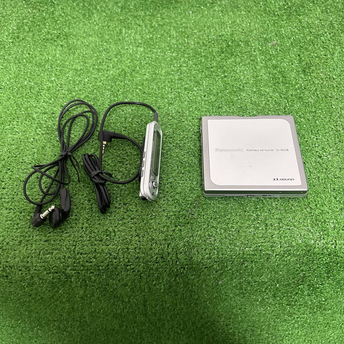 Panasonic ポータブル MDプレーヤー SJ-MJ58-S シルバー 動作 Panasonic ポータブル MDプレーヤー SJ-MJ58-S シルバー 動作