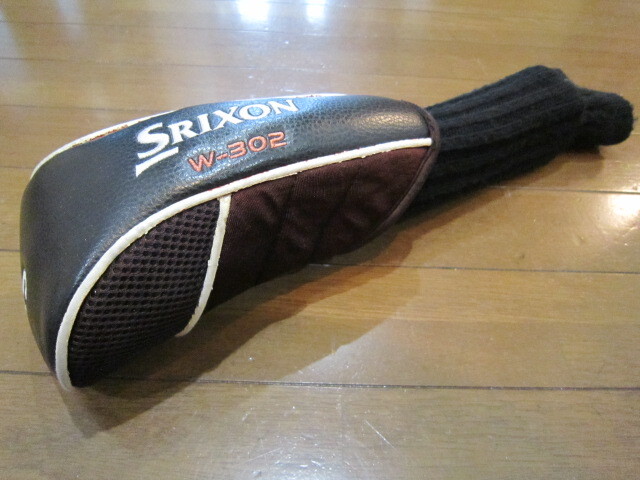 DUNLOP ダンロップ　SRIXON スリクソン　W-302　５番　ドライバー　ウッド　ユーティリティー　ゴルフクラブ ヘッドカバー　 A８