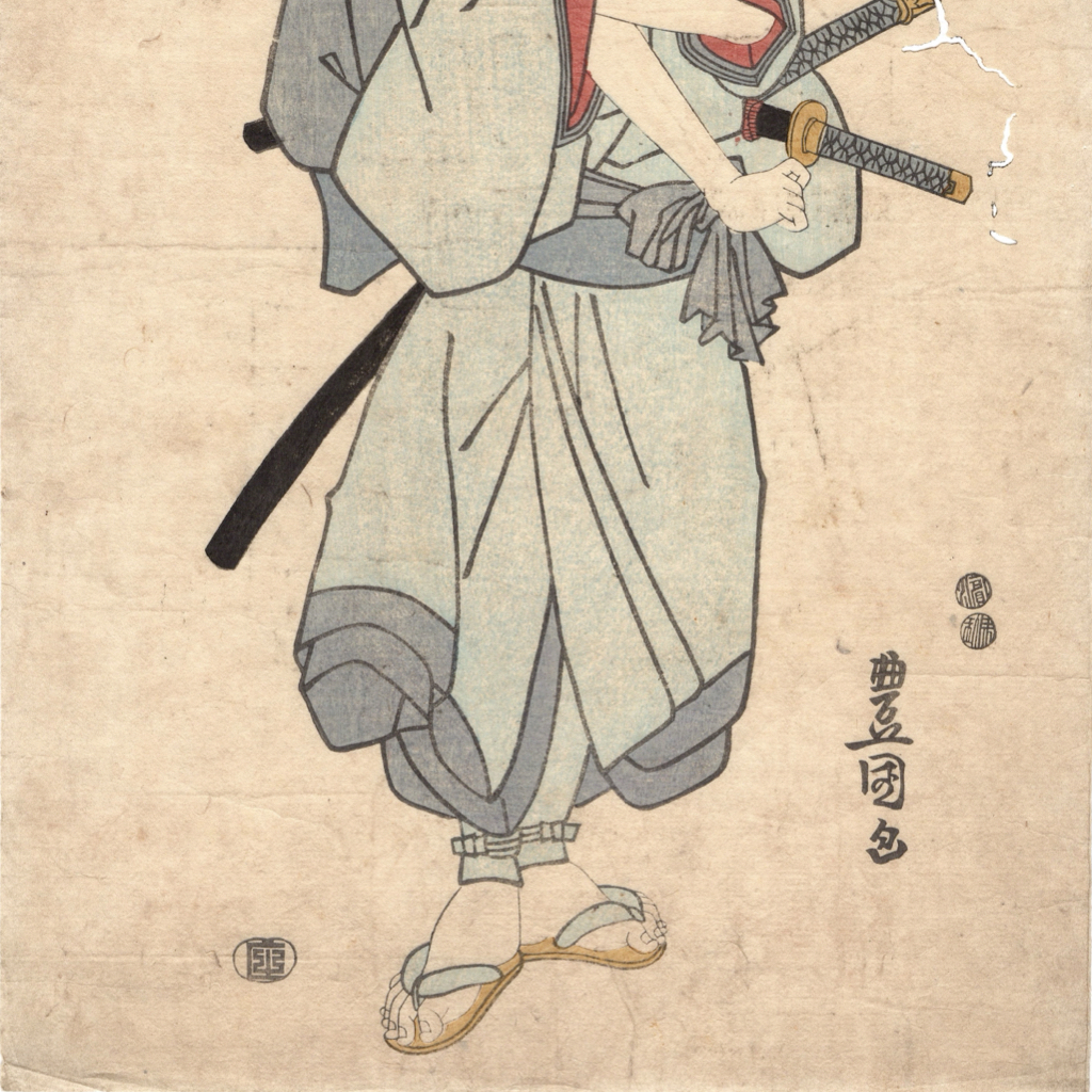 真作 浮世絵 歌川豊国 木版画 江戸時代 当時摺 錦絵 役者絵 初 真作 浮世絵 歌川豊国 木版画 江戸時代 当時摺 錦絵 役者絵 初