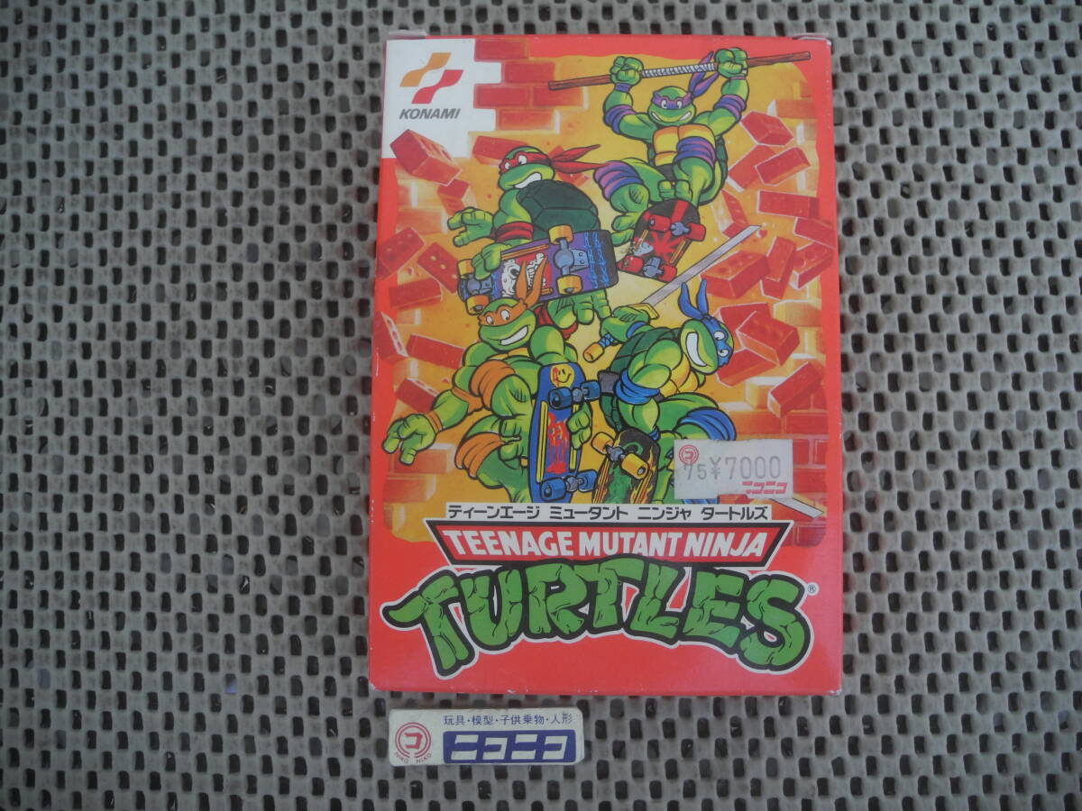 【新品未開封】ファミコン TMNT2 ザ マンハッタンプロジェクト コナミ FC TEENAGE MUTANT NINJYA TURTLES2