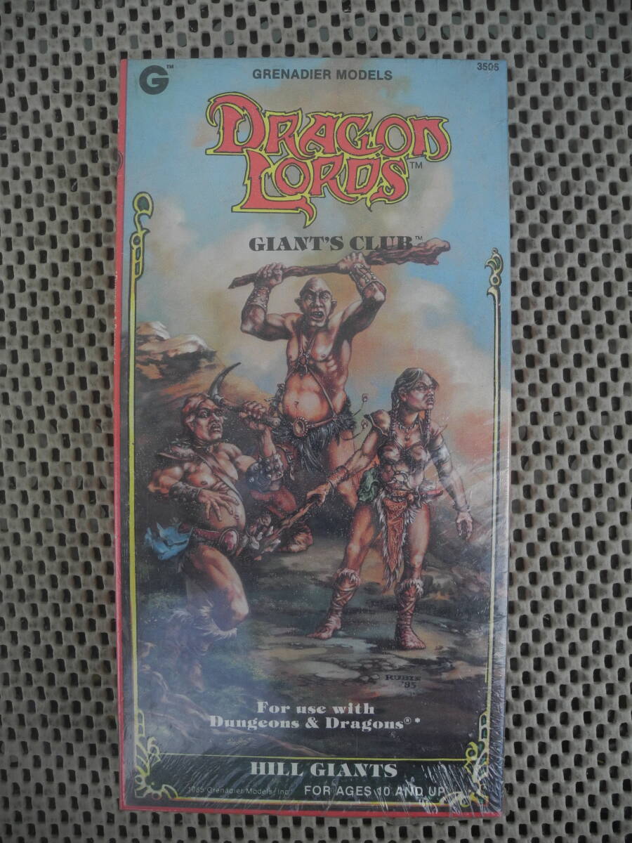 【新品未開封】ドラゴンローズ / ジャイアンツクラブ / DRAGON LORDS / GIANT'S CLUB / GRENADIER MODELS / HILL GIANTS