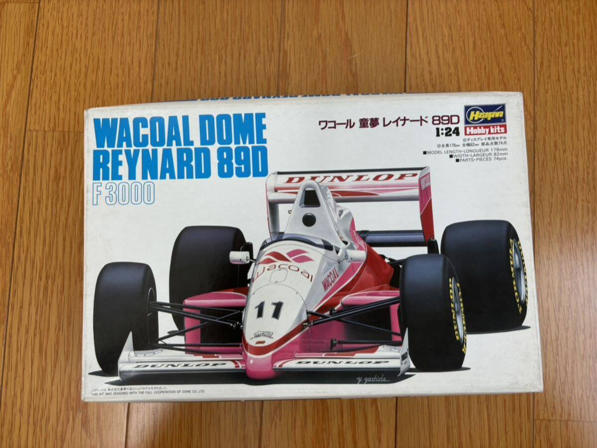 ハセガワ ワコール 童夢レイナード 89D 未組立品 フォーミュラ