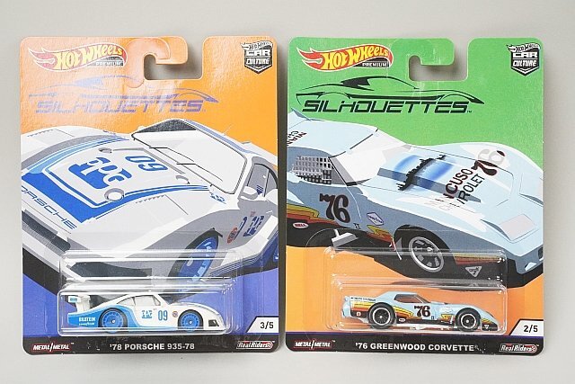 Hot Wheels Hot Wheels RWB Porsche 930 / Nissan Skyline Silhouette / \'78 Porsche 935-78 и т.п. 5 позиций комплект 