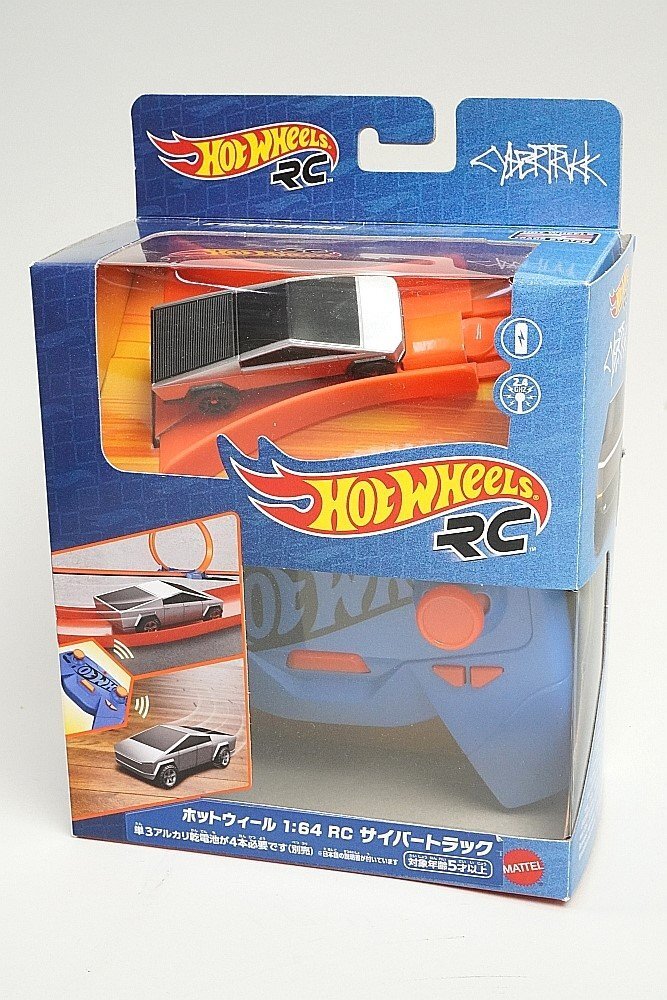 Hot Wheels ホットウィール 1/64 RC サイバートラック トイ Hot Wheels ホットウィール 1/64 RC サイバートラック トイ