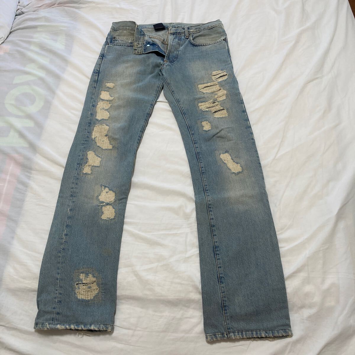 Dior homme ディオールオム リペアデニム サイズ27 エディ Dior homme ディオールオム リペアデニム サイズ27 エディ