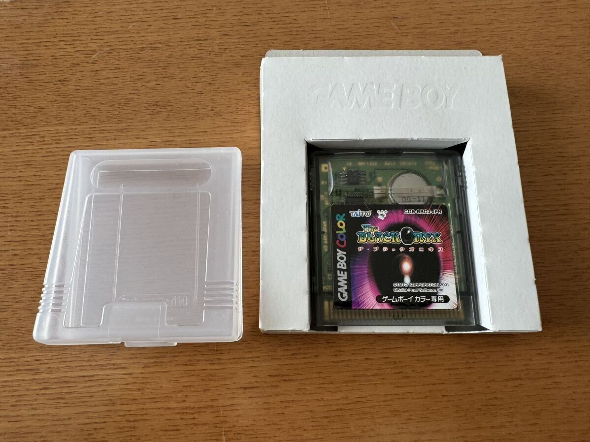 Yahoo!オークション - GBC ザ・ブラックオニキス ゲームボーイカラー Yahoo!オークション - GBC ザ・ブラックオニキス ゲームボーイカラー