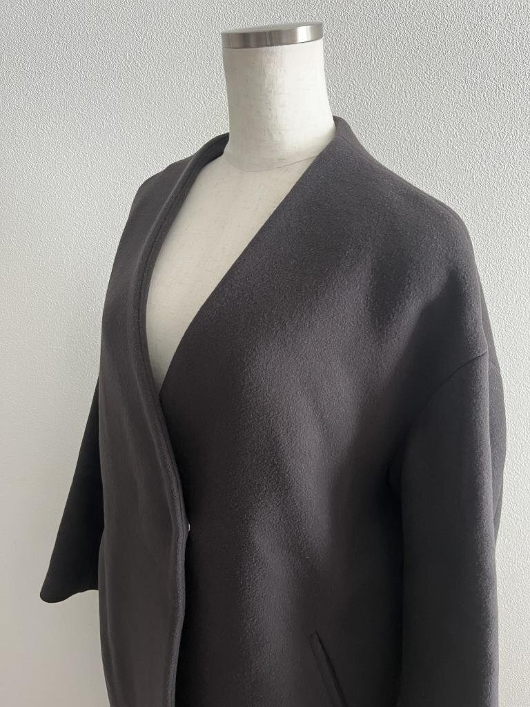 IENAのMANTECO ノーカラーコート サイズ36 IENA イエナ】《追加》MANTECO ノーカラーコート[品番