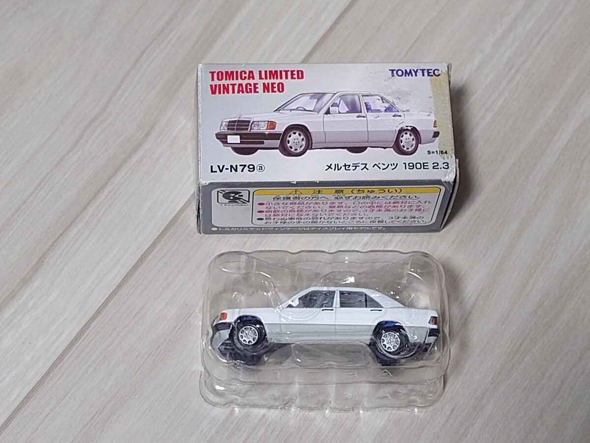 LV-N79a メルセデス ベンツ 190E 2.3 TLV トミカリミテッド LV-N79a メルセデス ベンツ 190E 2.3 TLV トミカリミテッド