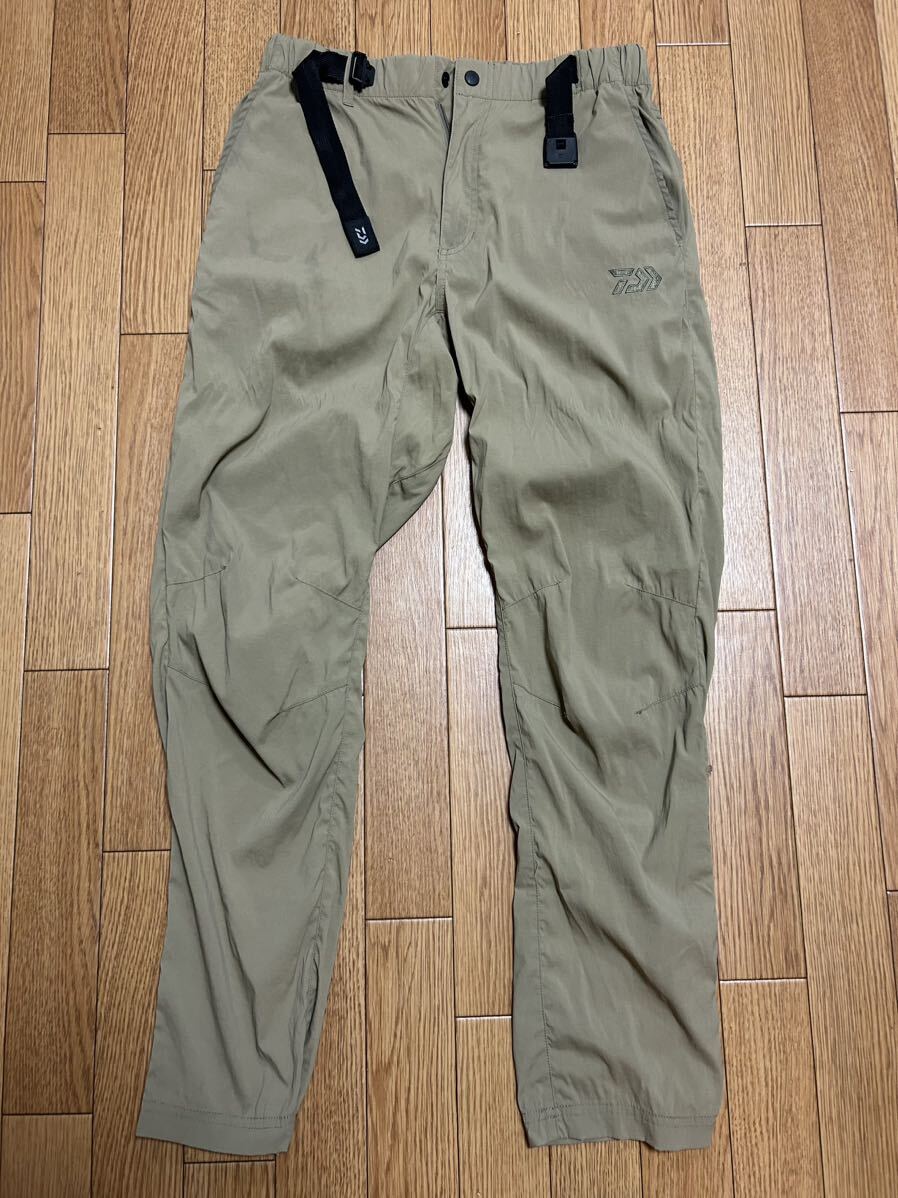 ダイワ(DAIWA) サイズM ベージュ　フィッシングパンツ CORDURA 撥水ストレッチパンツ DP-2720