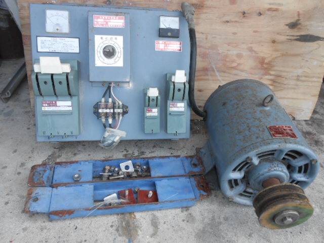 ★ダイリツ　船舶用　交流発電機　５ｋW　中古実働品　（検）漁船　船舶　ボート　発電機　集魚用　イカ釣り　電クラ