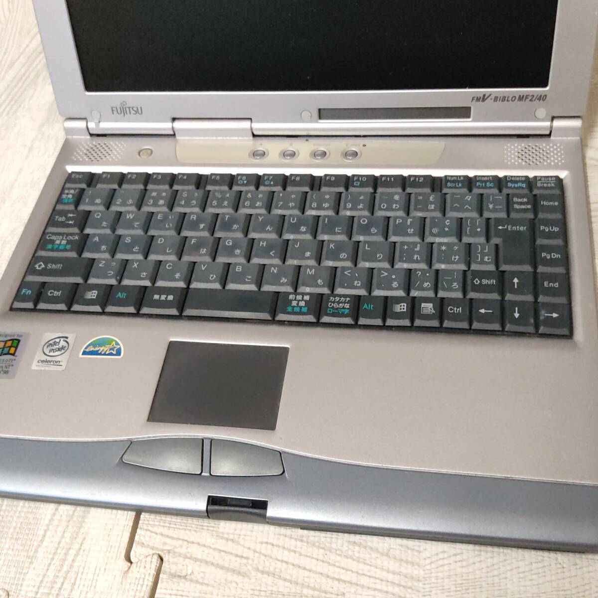 FMV BIBLO 12 1型 ジャンク MF2/40 FMVMF2403 Mobile Celeron