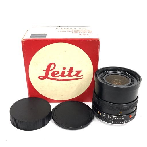 LEICA SUMMICRON-R 1:2/35 一眼 マニュアルフォーカス カメラ レンズ 光学機器 QG094-8