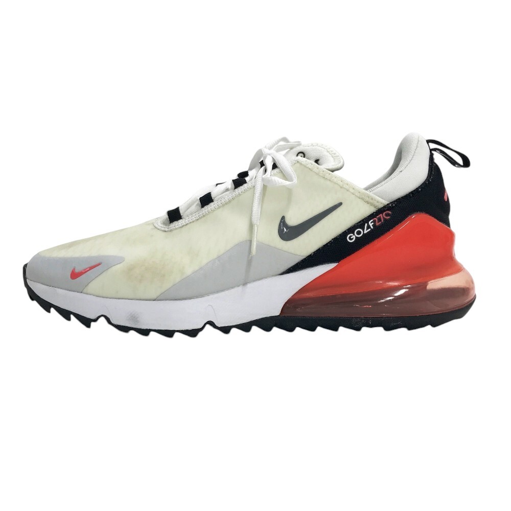 NIKE GOLF Nike Golf CK6483-103 AIR MAX 270 G-Spike less golf shoes white group 26.5 [240101267949] Golf wear men's 