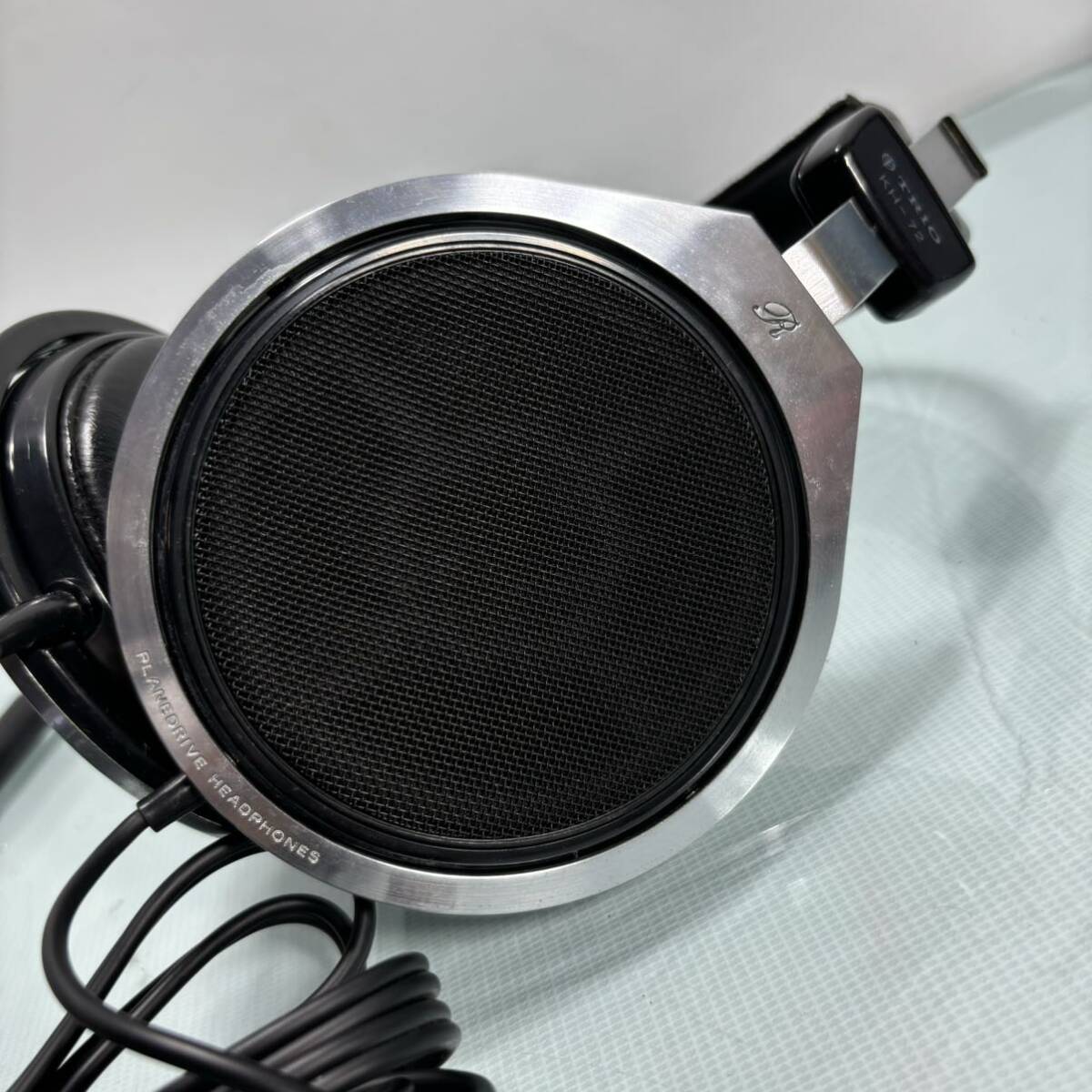 f136 TRIO KH-72 headphone Vintage that time thing sound out has confirmed. sending :80