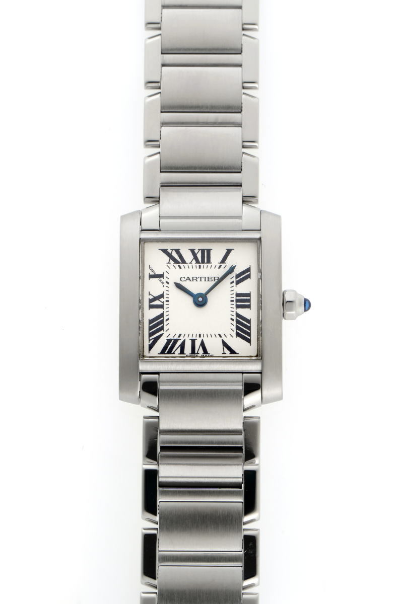 Cartier Cartier Tank Francaise SM quartz W51008Q3 SS lady's clock 2420069