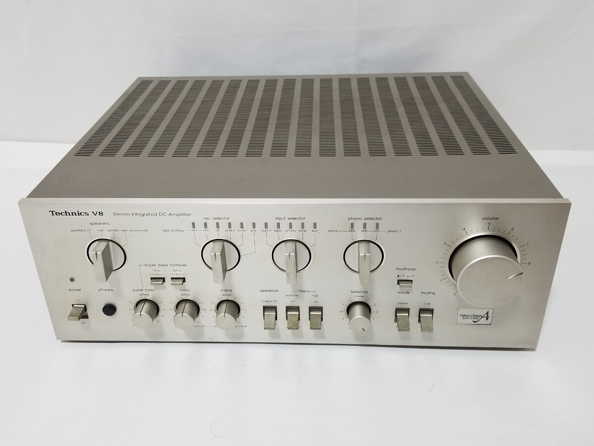 Technics テクニクス SU-V8 プリメインアンプ メンテナンス品 Technics テクニクス SU-V8 プリメインアンプ メンテナンス品