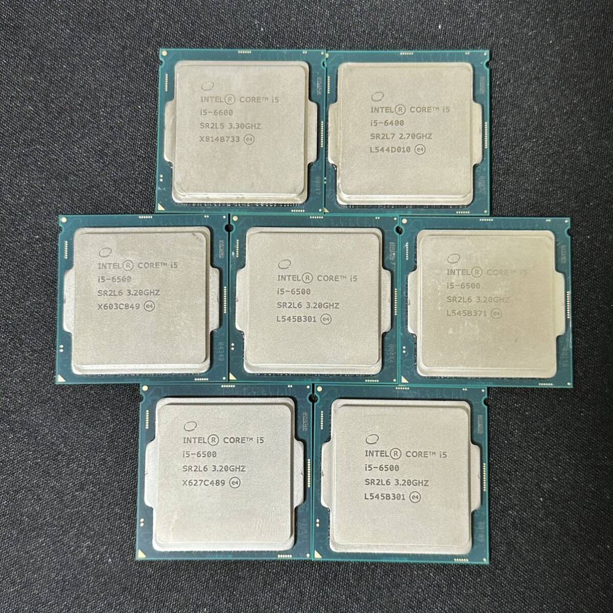 CPU Intel Core i5 6400 6500 6600 合計7個セット 動作確認済