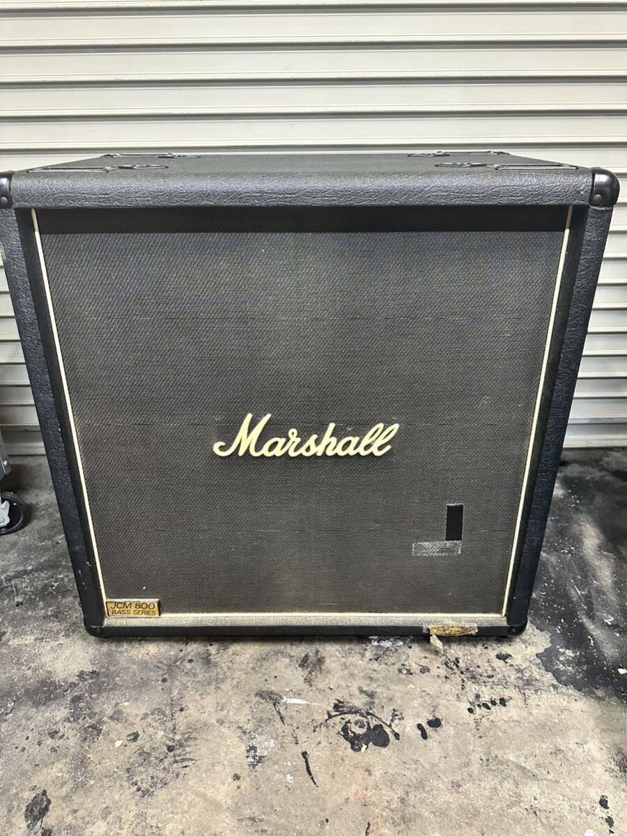 ［動作品］Marshall マーシャル JCM800 BASS SERIES 1520 Bキャビ ギター ベース アンプ キャビネット 8 600W