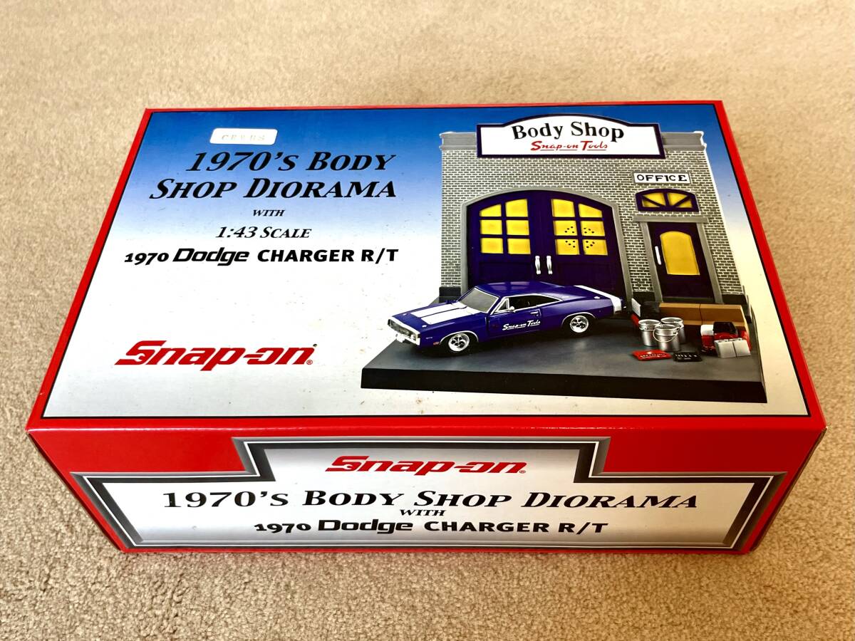 【送料込み】未使用 Snap-on スナップオン 1970's BODY SHOP DIORAMA 43