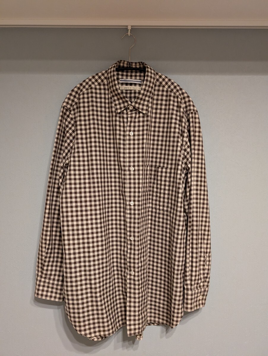 Cristaseya/クリスタセヤ/OVERSIZED CLASSIC COLLAR SHIRT/L Cristaseya/クリスタセヤ/OVERSIZED CLASSIC COLLAR SHIRT/L