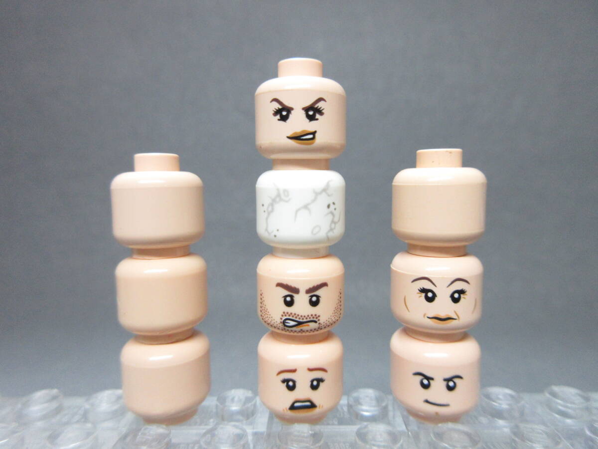 LEGO 89 正規品 キャラクター系 ミニフィグ ヘッド 顔 10個 同梱 LEGO 89 正規品 キャラクター系 ミニフィグ ヘッド 顔 10個 同梱